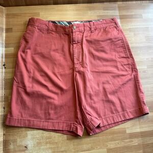 J.Crew flat front cotton golf shorts size 38, burnt orange